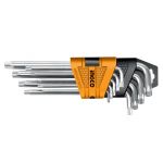 Звездообразные ключи 9 шт, HHK13091