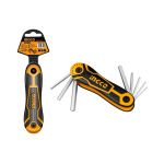 Шестигранные ключи  (карманный) 8 шт, HHK14081