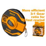 Стеклопластиковая измерительная лента со стальной лентой с закрытым корпусом, 30м, HFMT8130