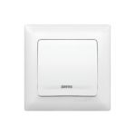 Выключатель одноклавишный с подсветкой Anura Marmaris