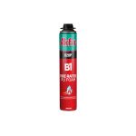 Огнеупорная полиуретановая монтажная пена B1 Akfix 820P, 850 мл