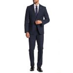 Костюм Ben Sherman, с двумя пуговицами, темно-синий