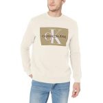 Свитшот Calvin Klein, молочный цвет