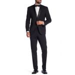 Смокинг с двумя пуговицами Kenneth Cole, черный