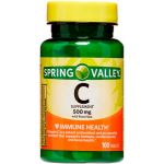 Витамин C Spring Valley, 500 мг, 100 таблеток