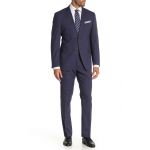 Костюм Perry Ellis, клечатый с двумя пуговицами