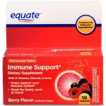 Помощник иммунитета с 13 витаминами, минералами и травами, БАД Equate 10 таблеток