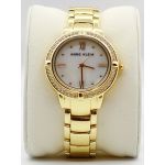 Часы с  кристаллами Anne Klein, золотой