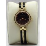 Часы с кристаллами Anne Klein, золотой