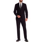 Черный пиджак с двумя пуговицами