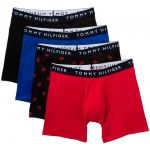 Трусы боксеры Tommy Hilfiger, из эластичного хлопка, упаковка из 4 штук 