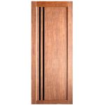 Межкомнатная дверь Линия, каштан