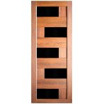 Межкомнатная дверь Домино, коньяк