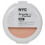 Гладкая Кожа 2-В-1 Компактная Основа NYC