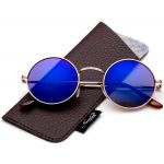 ​Круглые солнцезащитные очки John Lennon Blue Flash