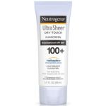 Neutrogena Ultra Sheer Dry-Touch водостойкий солнцезащитный крем SPF 100+, 88 мл