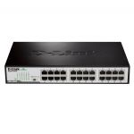 D-Link DGS-1024D коммутатор 24 порт, черный