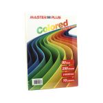 Бумаги цветные для принтера Master Plus А4 210-297 мм 250 лист