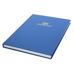 Тетрадь 200 листов Manuscript Book FIS A4 4Q цвет синий