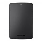 Диски сахти берунӣ Toshiba 2TB HDD, USB 3.0, ранги сиёҳ