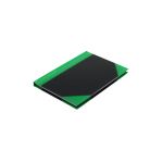 Блокнот черно-зеленый