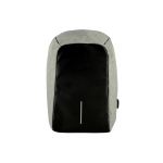 Рюкзак с USB для ноутбука BIAOWANG 17", черно-серый