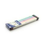 Набор чернографитовых карандашей Dolphin черный 12 шт