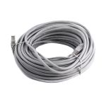 Сетевой кабель с коннектором 20 м, серый