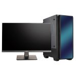 Компьютерный комплект ASUS GAMING, Intel Core i5-7400, 8GB, 2TB+120GB SSD, GTX 1050 Ti 4GB, 650W, DVD, BENQ 23", клавиатура, мышь, колонки, коврик