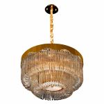 Подвесная хрустальная люстра