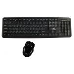 Беспроводная клавиатура+мышь DELKIN COMBO 2.4G, черный