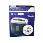 Шредер (Paper Shredder) Office genius SH73D, черно-серебристый