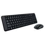 Беспроводная клавиатура+мышь Logitech MK220, черный