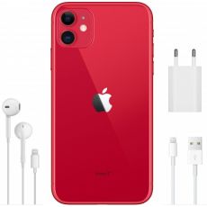 Смартфон Apple iPhone 11 256GB, 2 SIM, красный