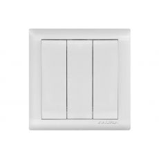 Выключатель трехклавишный Anura Anamur