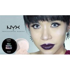 NYX профессиональный макияж голографический гало отделка порошок, Mermazing