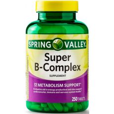 Витаминный Б комплекс Spring Valley, 250 таблеток