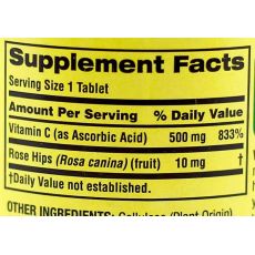 Витамин C Spring Valley, 500 мг, 100 таблеток