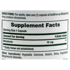 Мелотанин NATURE'S BOUNTY, 10 мг, 60 капсул