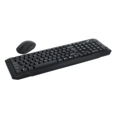 Комплект мышь + клавиатура беспроводной цвет черный
