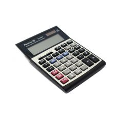 Калькулятор настольный Flamingo CD-2837 черно-серый