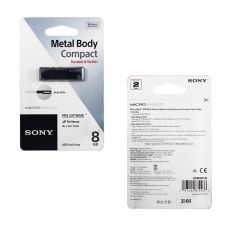 USB флешка Sony USM8W, 8GB, черный
