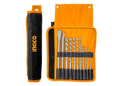 Набор сверл и зубило 10 шт, AKD2101