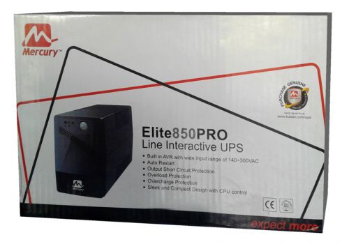 ИБП, UPS Mercury Elite 850 PRO, черный