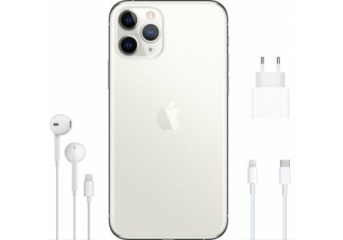 Смартфон Apple iPhone 11 Pro Max 64GB, 1 SIM, серебряный