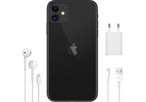 Смартфон Apple iPhone 11 128GB, 2 SIM, черный