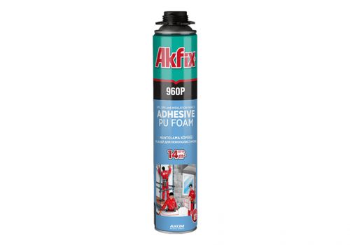 Клей полиуретановый для пенополистирола Akfix 960P, 800 мл