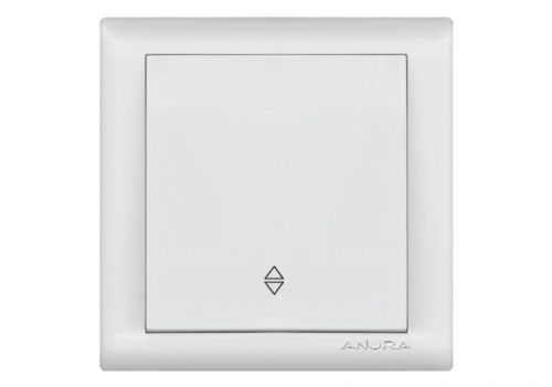 Выключатель проходной одноклавишный Anura Anamur
