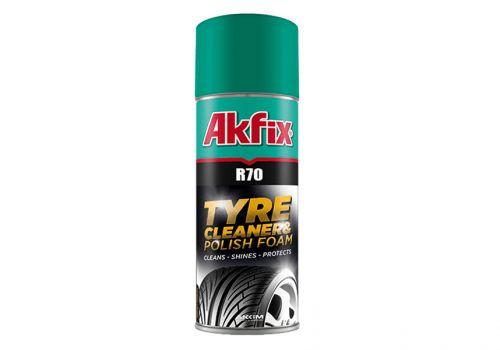 Полировка для автошин и дисков Akfix R70,  500 мл