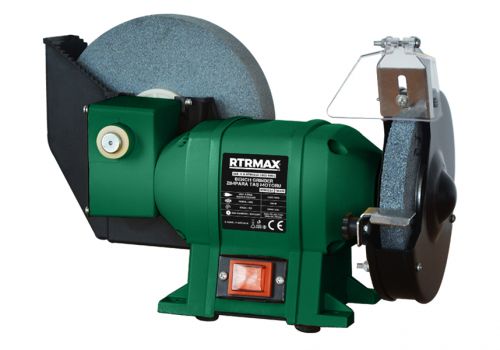 Точило с двумя шлифкругами RTRMAX RTM421A, 250W
